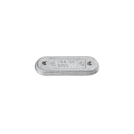 Abb 1" CONDUIT BODY COVER, AND NEOPRENE GASKET, FORM 7, GRAY IRON 370F